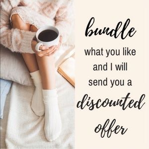 Bundle what you like & I will send you an offer